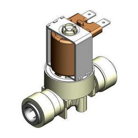 ELECTROVANNE SIMPLE ENTREE ET SORTIE CONNEXION RAPIDE EN 8MM - IQ2685