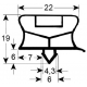 GUARNIZIONE MAGNETICO CON EMBOITEMENT L:756MM L:690MM ORIGIN - SEQ044