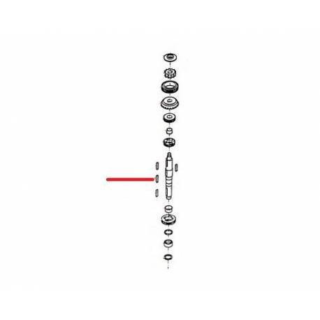 CLEF POUR ARBRE CENTRAL ORIGINE THUNDERBIRD - GUQ6655