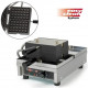 KIT HIERROS GAUFFRIER 4X6 BRUXELLES POIGNEEES DROITES - XEQ6542