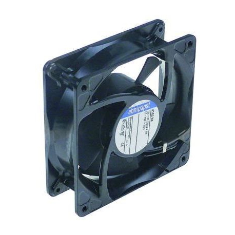 VENTILADORES AXIAL EBM 4.9W 12V DC L:119MM L:119MM - TIQ10410