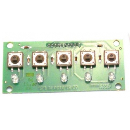 PRINTED CIRCUIT KEYBOARD 5 KEYS ORIGIN - JQ4679
