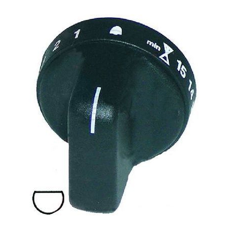 MANUBRIOS PARA INTERRUPTORES FREIDORA CME413 1-15 NEGRO ORIG - NZQ620