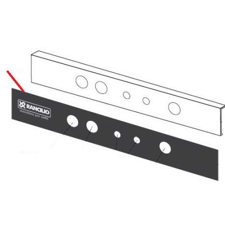 BANDEAU FACADE LTB39-26 APRES 2008 ORIGINE RANCILIO - ENQ6565