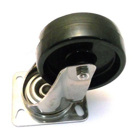RUEDAS PIVOTANTE RUEDAS RESINA PHENOL LISO Ã­100MM ACERO INOX - TIQ60270