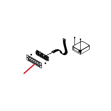 ATTACHEMENT KEYBOARD 2 KEYS ZOE - FNAQ468