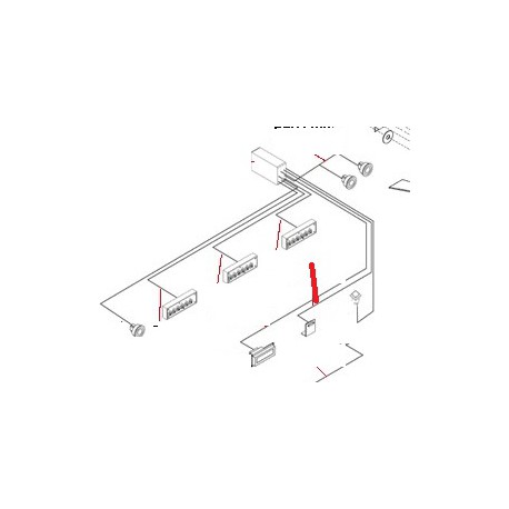 CABLE KEYBOARD OF TECHNICIAN ORIGIN - ERQ6714