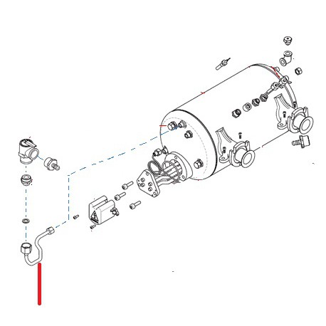 ROHR SUR VENTIL 1.5 BAR LIFE 1 GROUP - ERQ6726