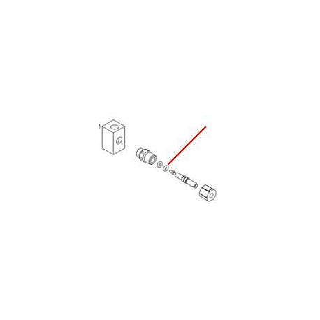 JUNTA TORICOS Ã­EXT:3.4MM EPDM 70SH ESPESOR 1.9MM ORIGEN - ERQ6737