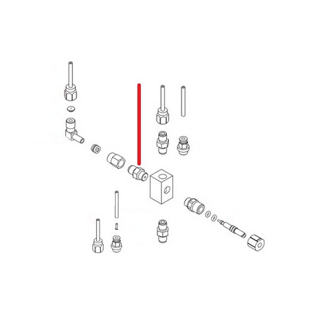 RACCORD GID-R 1/8MX1/8M ORIGINE RENEKA - ERQ6730