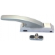 POIGNEE LOTUS ENTRAXE 122-132MM PORTE DE FOUR AVEC GACHE 265