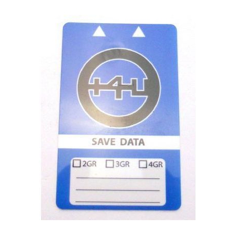SMART CARD SAVE DATA ORIGINALE - NFQ63545665