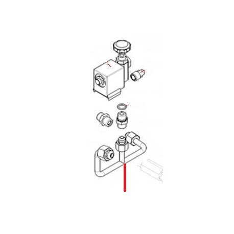 TUBE MIXEUR ORIGINE SIMONELLI - FQ7795