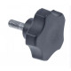 MANIGLIA CARRELLO DOLLY 250 ORIGINALE M8 L:29MM Ø50MM - ETQ6565