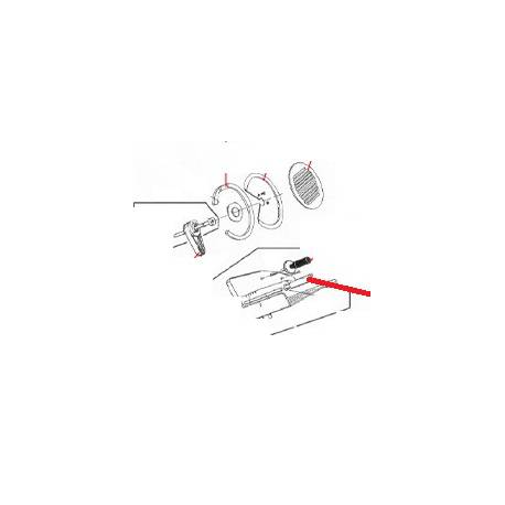 BOULON ARRET DOLLY 300 ORIGINE L:8MM - ETQ6587