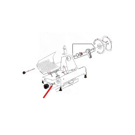 SCREW BAR CART DOLLY 300 ORIGIN M10 L:1.5MM - ETQ6583