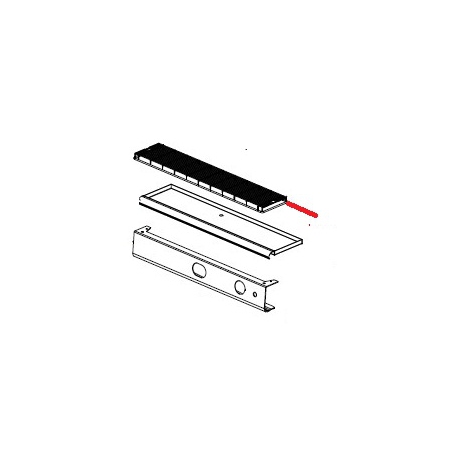 GRILLE BASSINELLE S2 - 1 GR ORIGINE SPAZIALE - FCQ6541