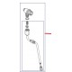 RUBINETTO VAPORE COMPLETO Ã˜8MM INOX ORIGINALE - NFQ70218899
