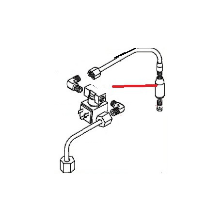 TUBO L:305MM Ã˜8MM ORIGINALE - NFQ07550652