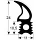 GASKET CONVOTHERM OF DOOR OF OVEN 670X1500MM GENUINE