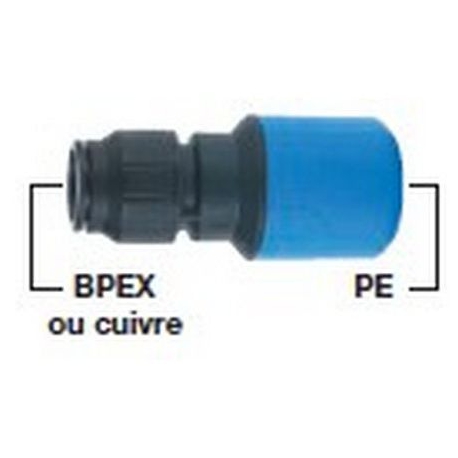 COUPLEUR PE CUIVRE OU BPEX PE25XCU15 ORIGINE - ETC09