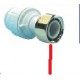 UNION FEMELLE FOND PLAT ECROU LAITON 3/4 BSP CYL. X 20MM