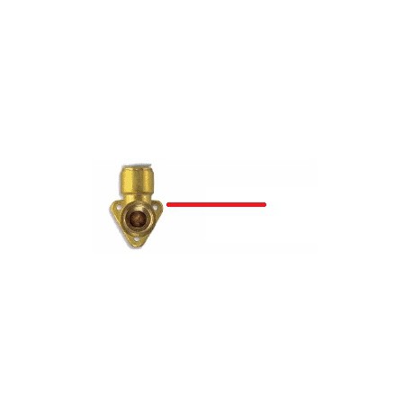 BRACKET FEMALE 3/4BSPX20MM BRASS ORIGIN - ETC16