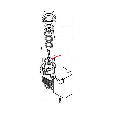 PORTE-MEULE ALU ORIGINE SAECO - FRQ6841