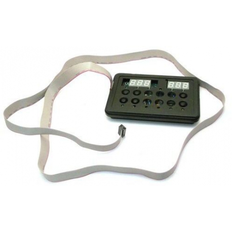 PLATE OF KEYBOARD WITH DISPLAY 6 KEYS L:155MM - QUQ078