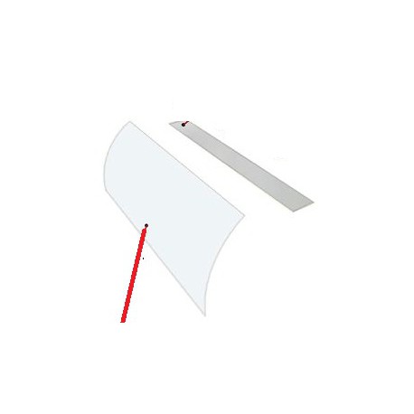 GLASS FRONTAL GERES II 1.5M ORIGIN - SKQ6772