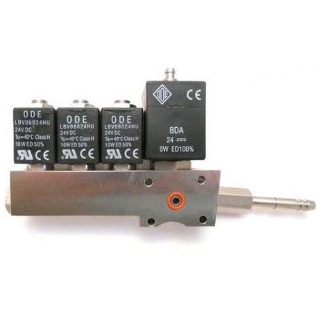 BLOCCO-4-ELETTROVALVOLE 2+2+2+3 CON CONNESSIONE 24V CC ORIGI - MQN6830