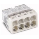 LOT DE 50 BORNES DE CONNEXION RAPIDE WAGO 8 CONDUCTEURS 32A - 6565