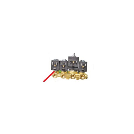 BLOQUE-4-ELECTROVALVULAS ACERO INOXIDABLE ODE 2+2+3+2 NECTA 258767 ADAPTABLE - MQN6985