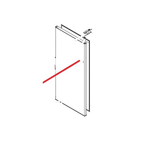 DOOR FULL WHITE WITH GASKET MM5 GENUINE