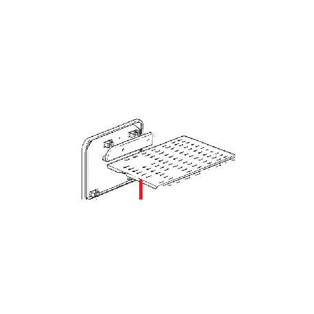 GRILLE CHAUFFE TASSES GAUCHE ORIGINE CIMBALI - PQ6096