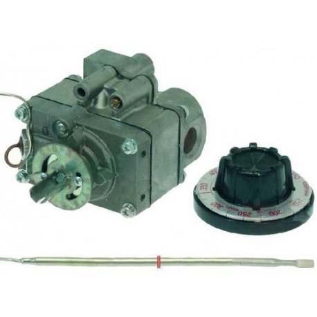 LABORVENTIL GAS THERMISCHE ROBERTSHAW INPUT 3/8F DRAIN 3/8F - TIQ10175