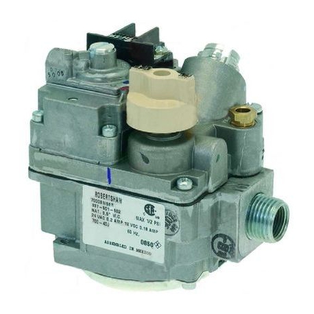 VALVOLA GAS UNITROL ROBERTSHAW 7000 BMSER INGRESSO 1/2 - TIQ10177