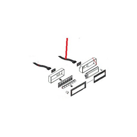 CABLAGE ALIMENTATION DISPLAY L:140MM ORIGINE ASTORIA - NFQ77009552