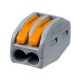 CONNECTOR (X50PCS) 2 YARNS FOR WIRE FLEXIBLE 1 WITH 2.5MMÃ - SEQ150
