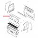 FRONTON SUPERIEUR 2GR ADONIS ROBINET A LEVIER 