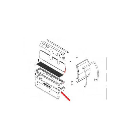 BANNER INFERIOR 3 GROUPES ADONIS INOX HERKUNFT - FQ7886