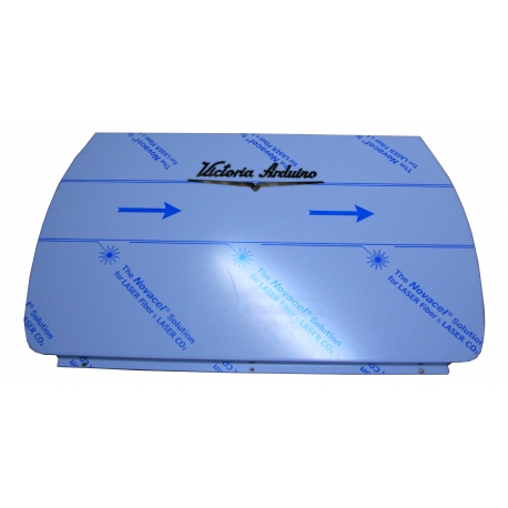 PIANO COTTURA POSTERIORE 2 GROUPES ADONIS INOX ORIGINALE - FQ7887