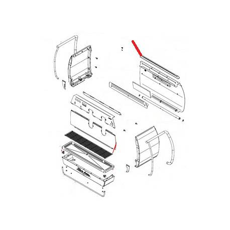 PANNEL SUPERIOR LIGHT RETRO 3 GROUPES ORIGIN - FQ7880