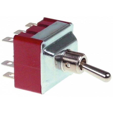 INTERRUPTOR A PALANCA M12X0.75 3POLES 250V 15A CONECCION - TIQ11855