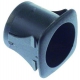 HALTERUNG KNOPF Ø21MM SCHWARZ ØPERCAGE 25MM