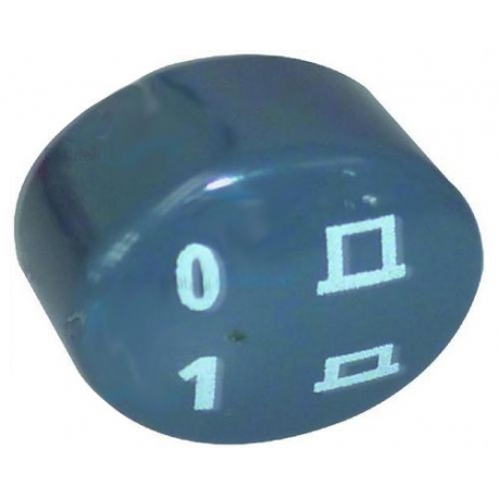 BUTTON ELLIPTIQUE GRAY 0-1"" - FYQ6590