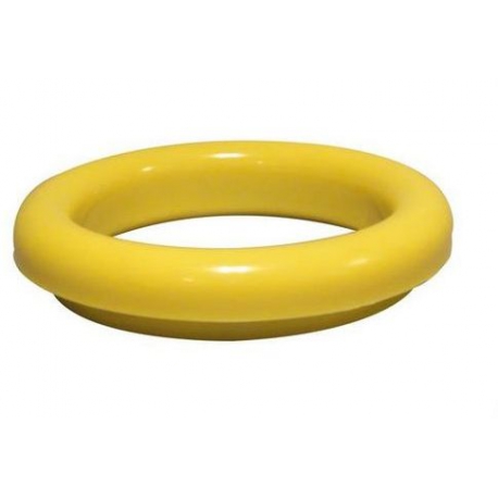 GASKET EMPTY GARBAGE WITH COUNTERSINK Ã­201MM RUBBER YELLOW - ITQ6756