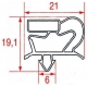 DICHTUNG FUR DESSERTE GASTRO VON TURE L:630MM L:400MM - VFQ6566