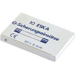 FUSIBLE SEMI-TEMPORISE 5X30 10A LOT DE 10 