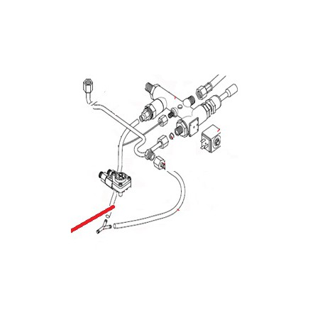 TUBOS PRATIC-AVANT L:195MM Ã˜INT:6MM Ã˜EXT:9MM SILICONE ORIGEN - NFQ60907668